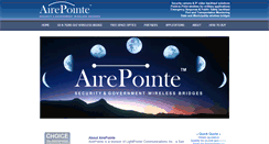 Desktop Screenshot of airepointe.com